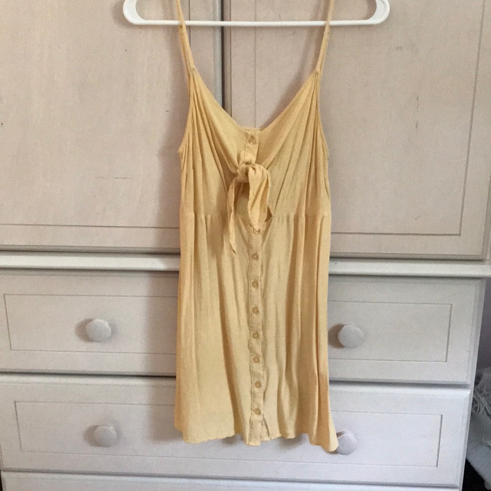 yellow summer dress